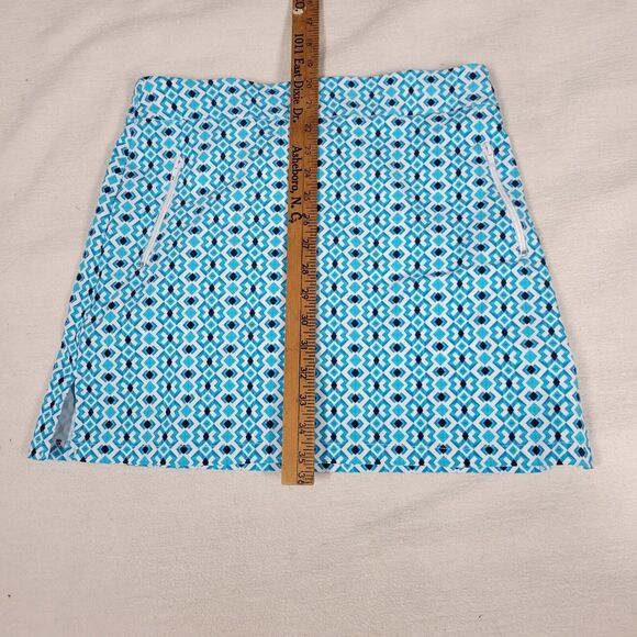 Ruby Rd Skirt Womens Blue Interior Shorts Cooling Mini y2k Gym Athletic Comfort - Picture 7 of 10